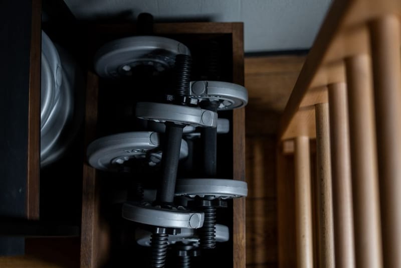 How to Store Home Gym Kit in a Small Flat